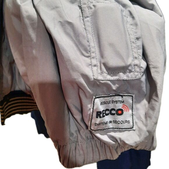 Vtg 90's Killy Technical Equipment One Piece Ski Suit Snowsuit Blue Women Sz 12 - Picture 7 of 8